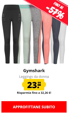 Gymshark Leggings da donna solo 23,99 €!