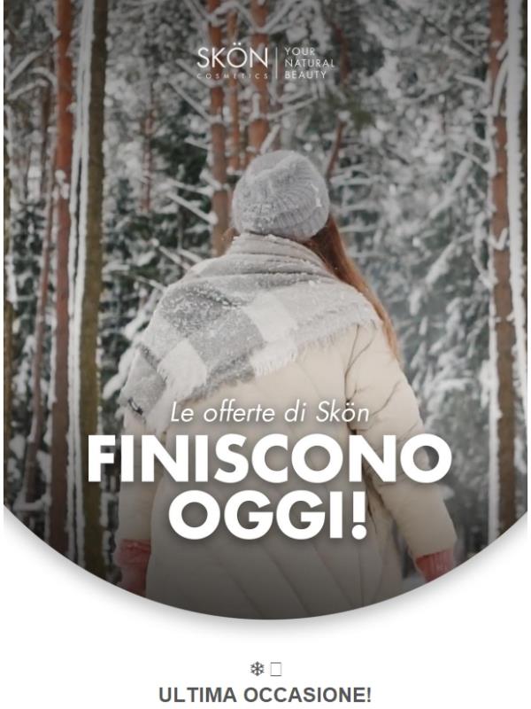 ULTIMA OCCASIONE! ⏳ Poi addio saldi!