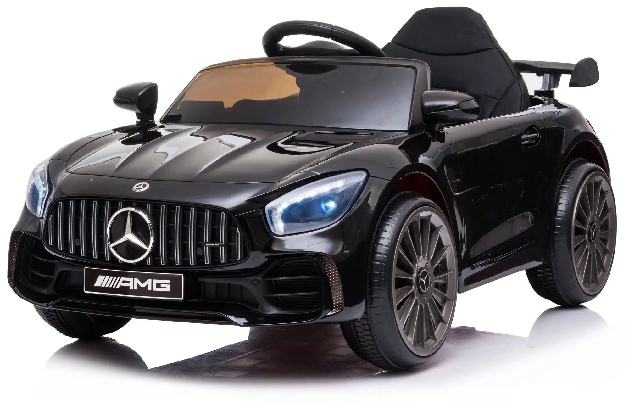 Macchina Elettrica per Bambini 12V Mercedes GTR Small AMG Nera