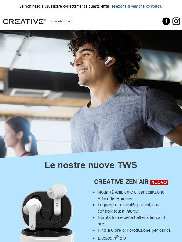 Dai un'occhiata alla nostra serie True Wireless!