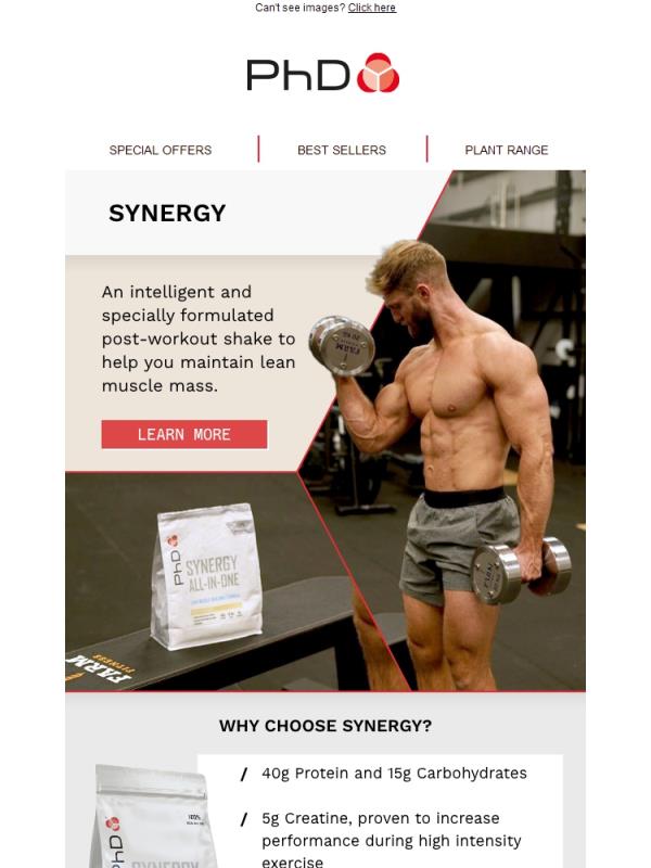 Looking to maintain lean muscle mass?