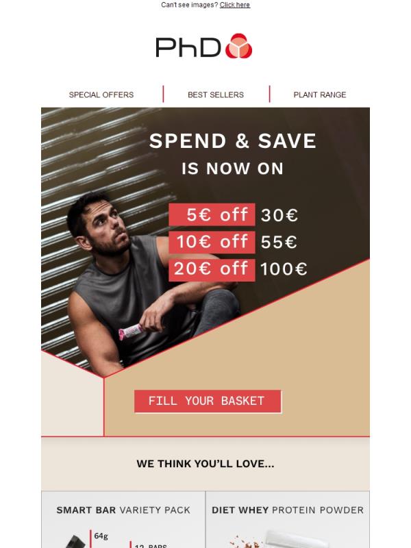 Up to 20€ OFF | Spend & Save