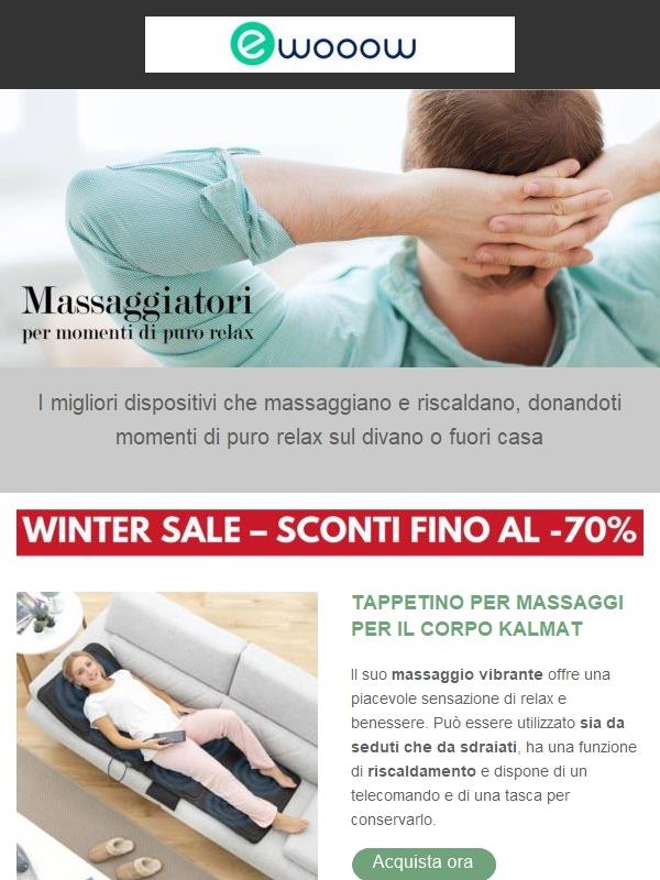 Massaggiatori per puro relax a casa