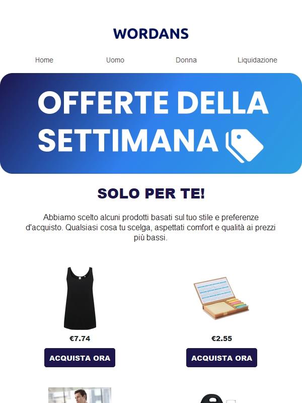 Abbiamo scelto questi prodotti per te.