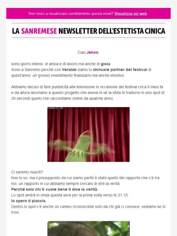 Sanremo, ci siamo! 😍