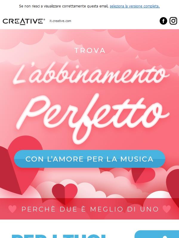 Trova il tuo abbinamento perfetto questo San Valentino.