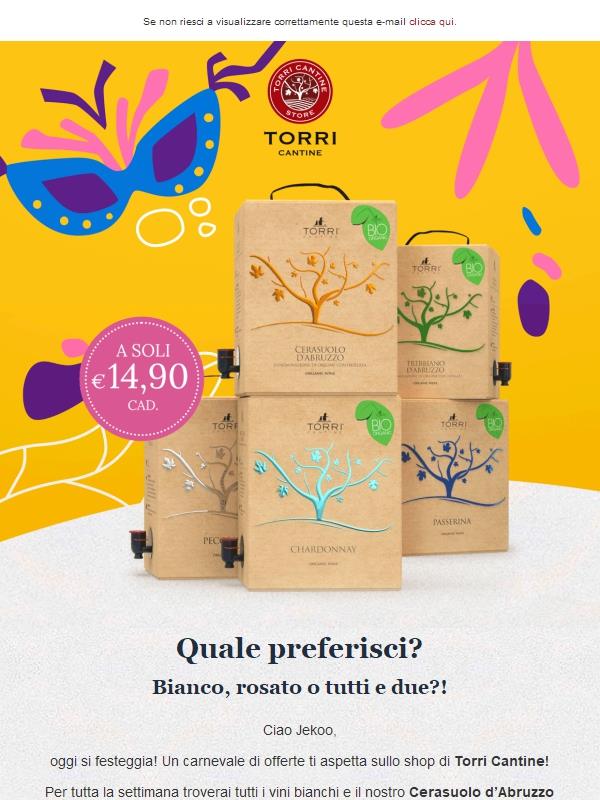 Bag in Box 5 litri 📦 Offerta speciale!