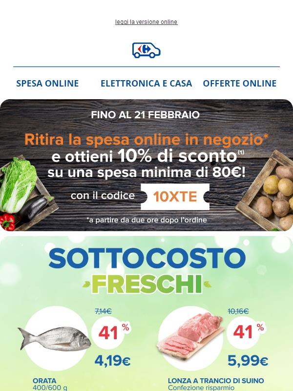 Ciao Jekoo! Ritira la tua spesa in negozio e ottieni uno sconto del 10%!