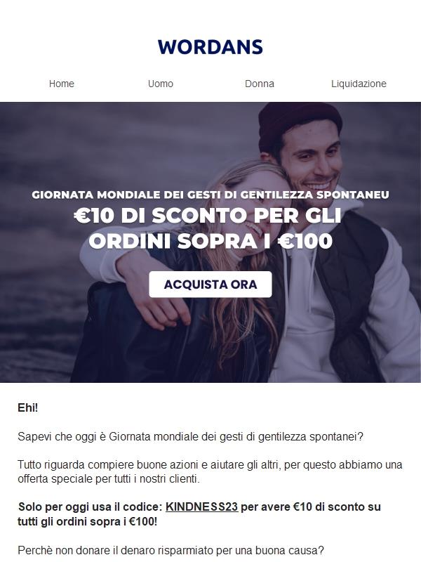Giornata mondiale dei gesti di gentilezza spontanei 💙