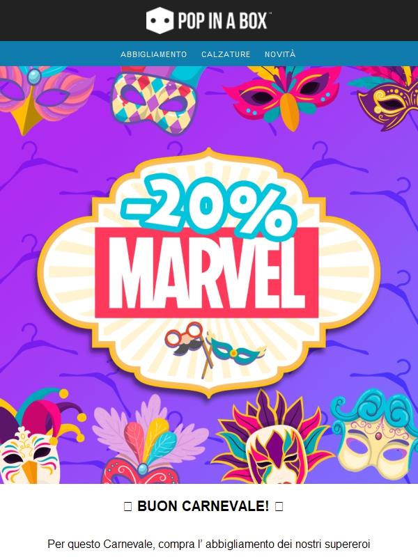 🎉 Buon Carnevale! 🎉