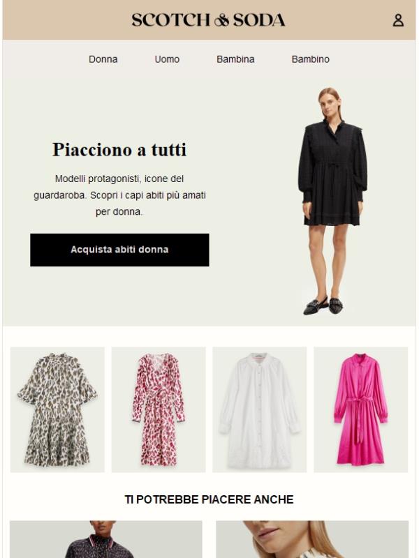 I nostri capi must-have per donna: abiti