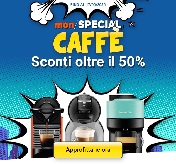 the amazing sconti - speciale caffè