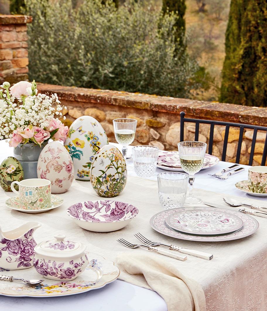 Tavola di Pasqua Vintage Look
