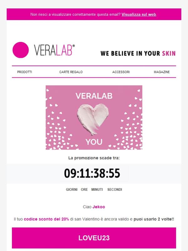 Non dimenticare il tuo sconto! 😍