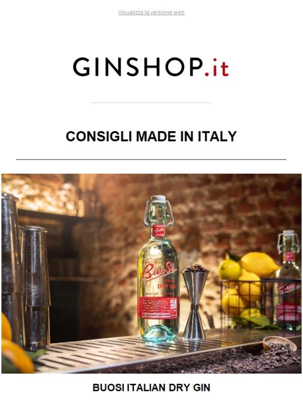 Tour in Italia con i nuovi gin di GinShop