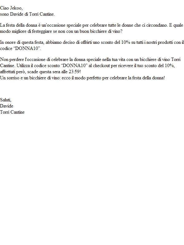 Un brindisi a tutte le donne!🥂