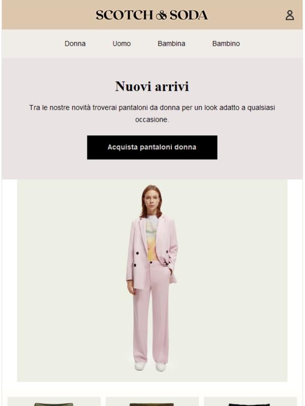 Nuovi arrivi: pantaloni