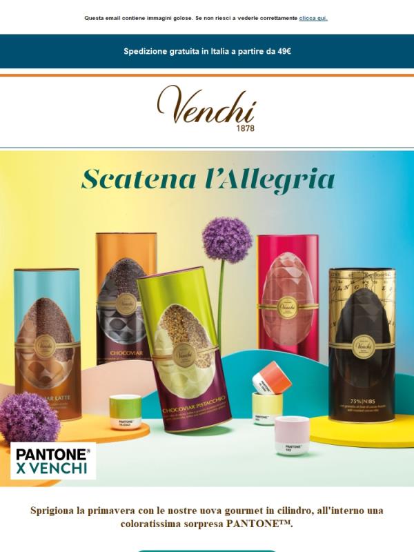 Pasqua PANTONE x Venchi 🌈