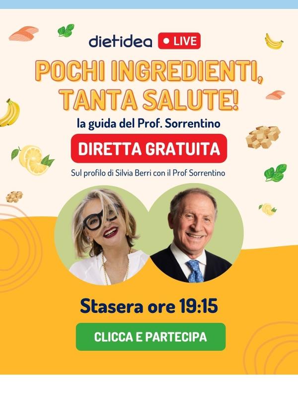 siamo in diretta! 🍽💚