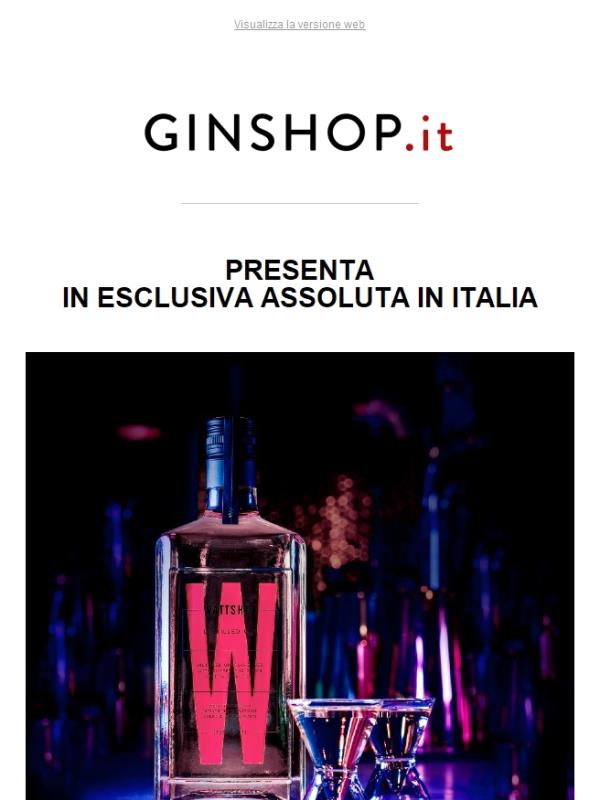 Wattshot, the first gin designed to be a dhot