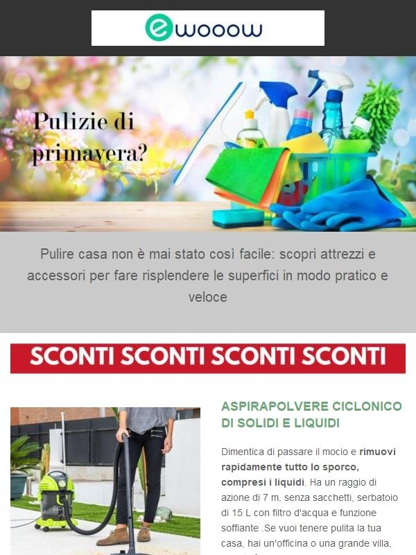 Pulizie di primavera? Scegli il prodotto giusto