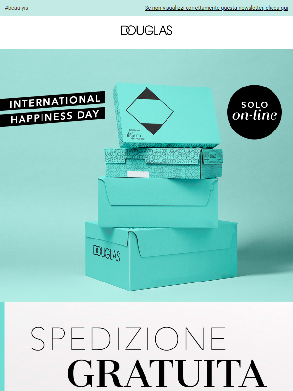 Approfitta subito della SPEDIZIONE GRATUITA 🤩 Solo oggi!