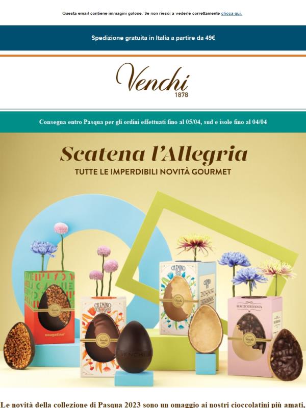Novità Gourmet di Pasqua 🐇