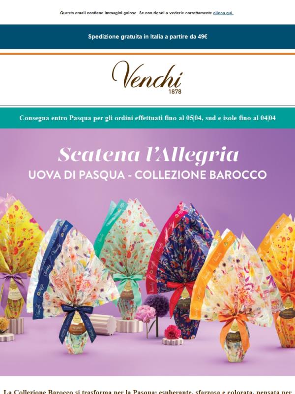Pasqua sfarzosa con la collezione Barocco 🍫