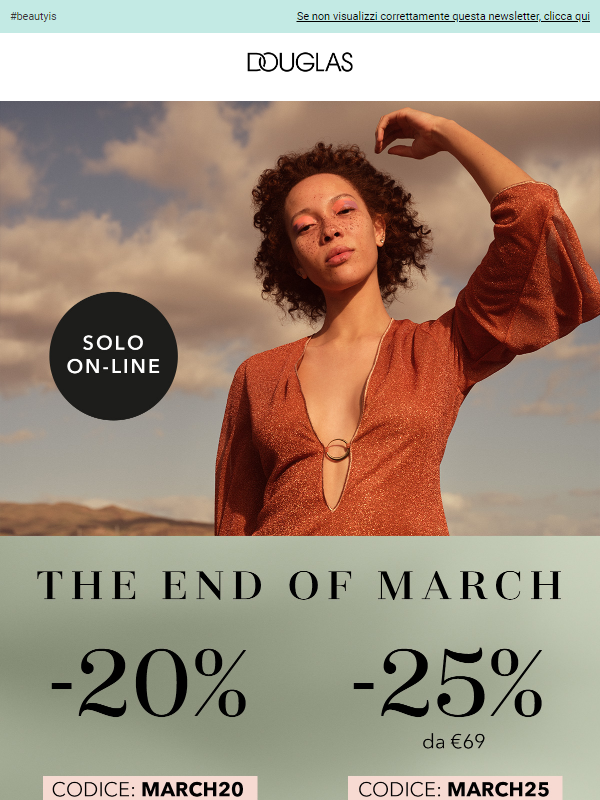 Fino al -25% su TANTISSIMI PRODOTTI 😍