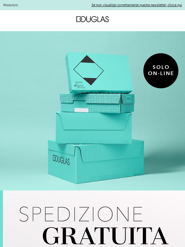 Solo oggi la SPEDIZIONE è GRATUITA 🤩