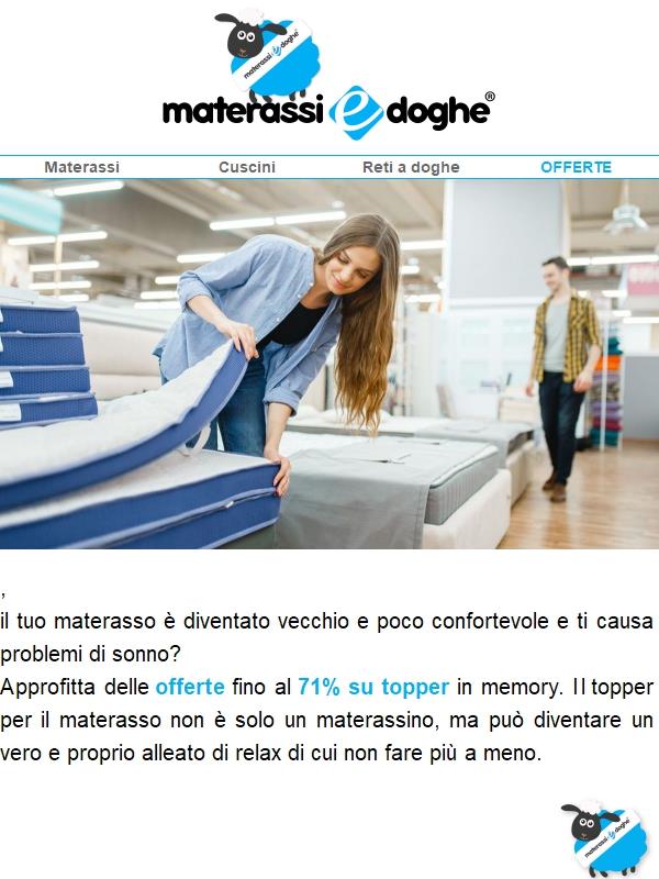 Il tuo materasso non è più confortevole? 😳