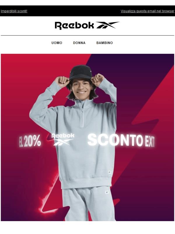 ⏱ Hai 24 ore per approfittare del 20% DI SCONTO.