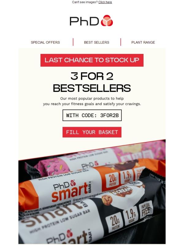 Time's almost up ⏳ 3 FOR 2 Bestsellers