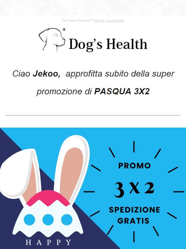 Coccola il tuo cane questa Pasqua - Acquista 3, paga 2!