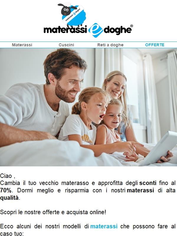 Offerte straordinarie sui migliori materassi online! 😍