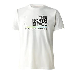 T-Shirt da Uomo con Logo The North Face / Bianco