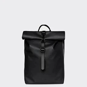 Zaino Rolltop Rucksack Mini Rains / Nero