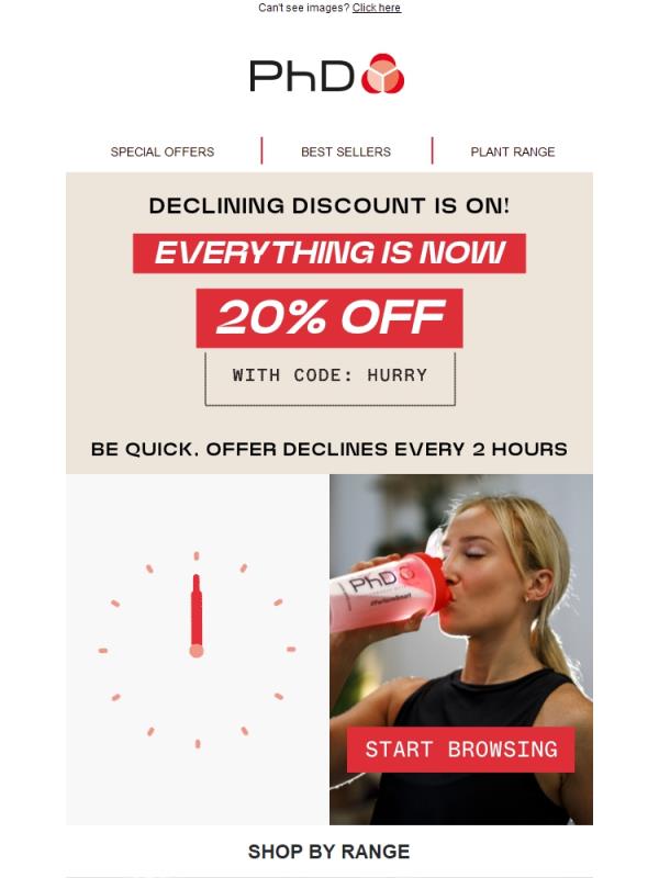 🚨Declining discount offer is on | Up to 20% off