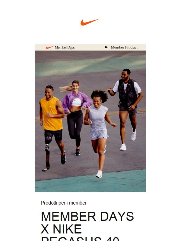 Member Days x Nike Pegasus 40