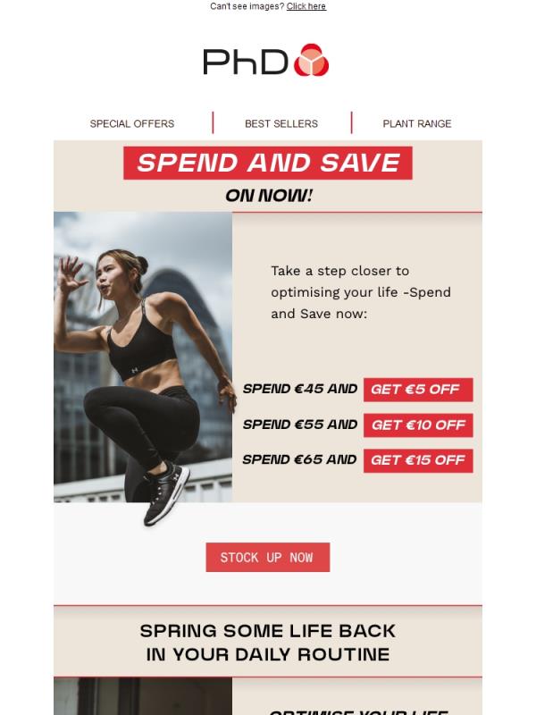 Spring some life back in your daily routine