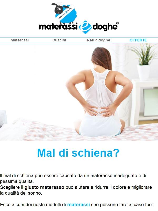 Soffri di mal di schiena? Affidati a noi per ritrovare il riposo perfetto 💪