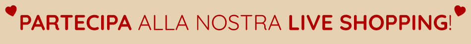 Reminder Live Shopping: collegati adesso!