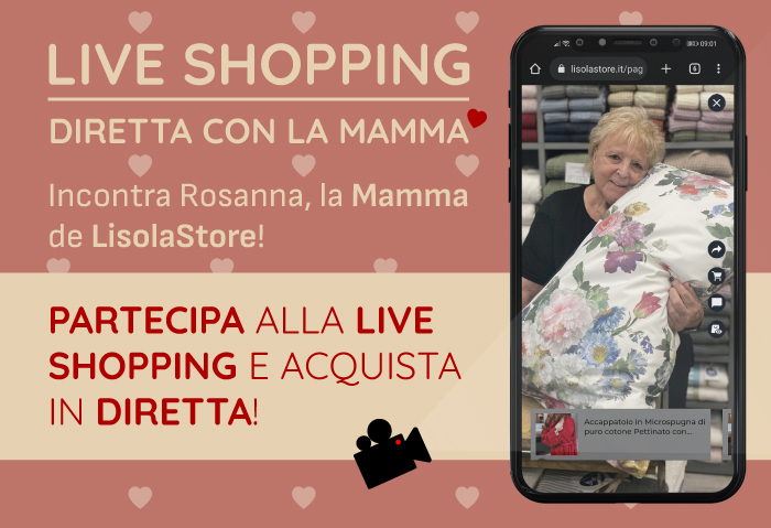 Utilizza in Cassa il Codice MAMMA15 per -15% di Sconto! Valido fino a  Domenica 14 maggio!