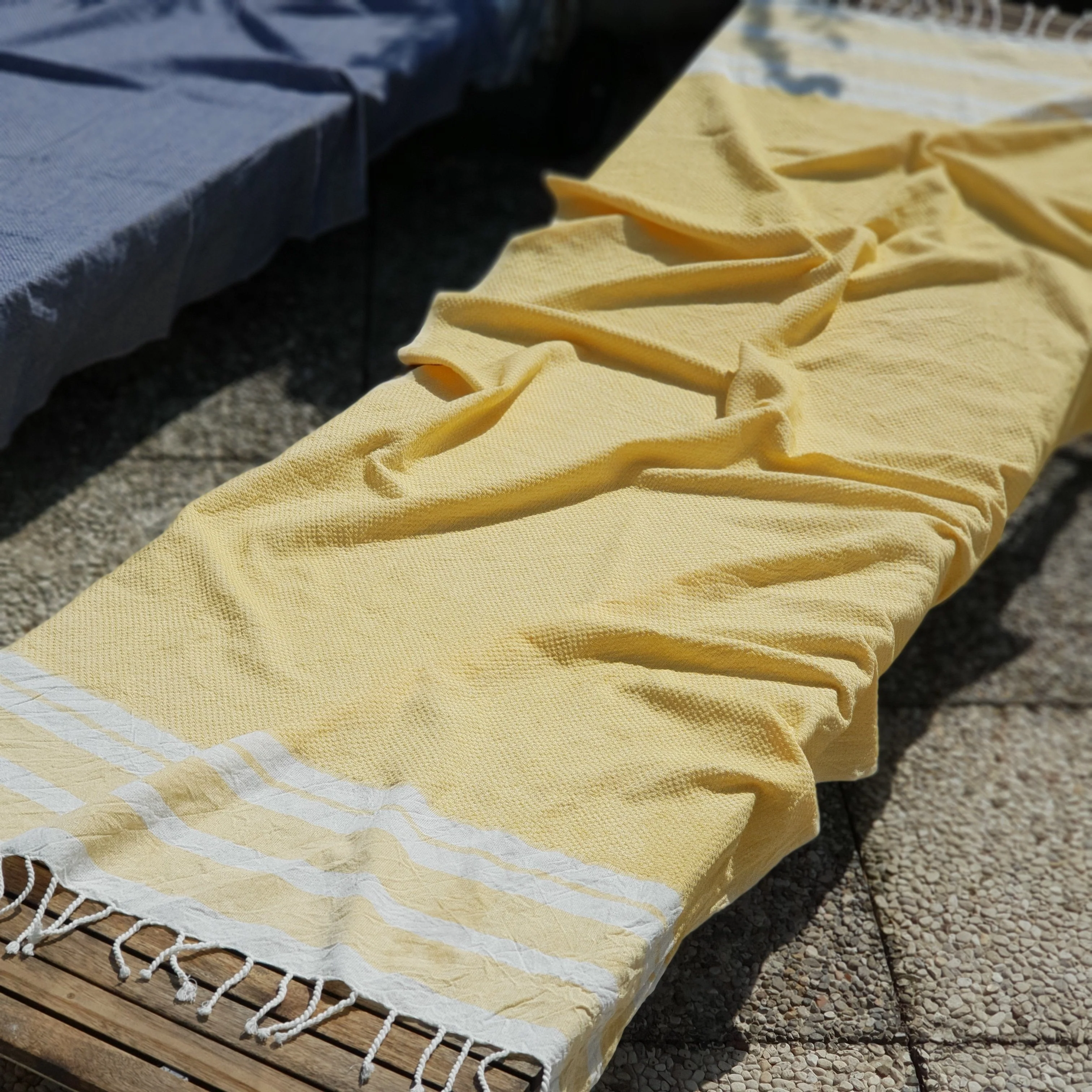 Image of Telo Mare Fouta in Puro Cotone<br> Tinta Unita - NewPort