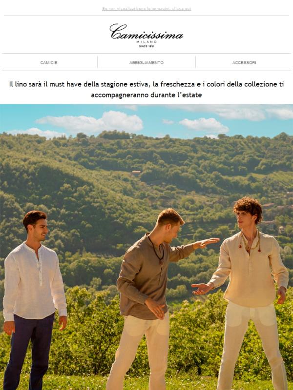 Scopri la nuova Trendy Lino Serafino