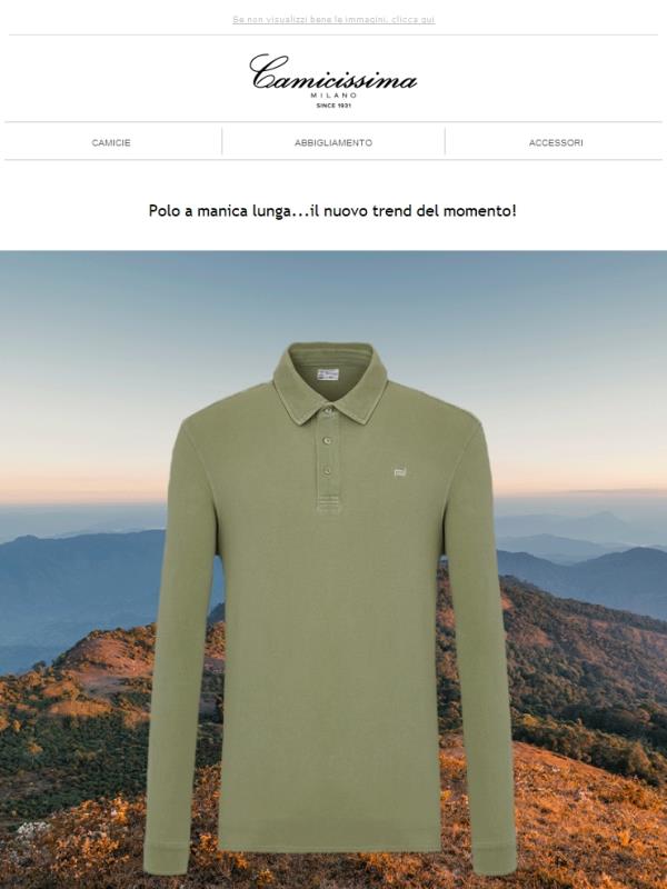 Polo a manica lunga: il trend del momento!