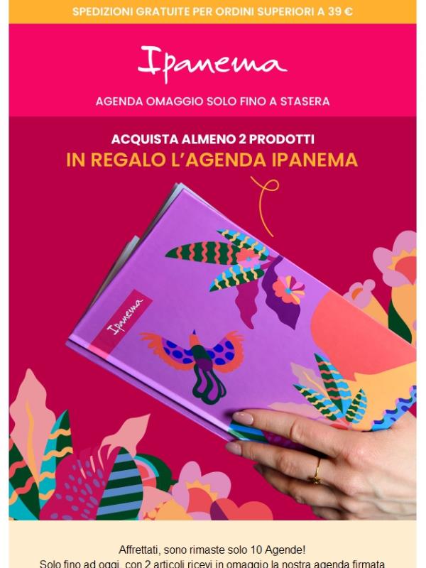 Ultime 10 Agende rimaste! La promo termina oggi! 💙 💜 💛