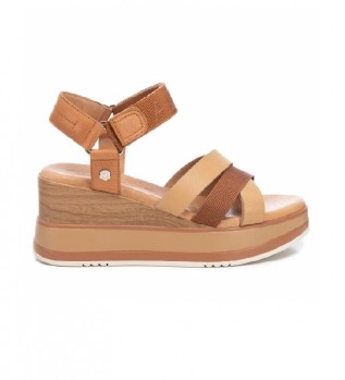 sandali-in-pelle-068471-cammello--altezza-cu-a-7-cm-