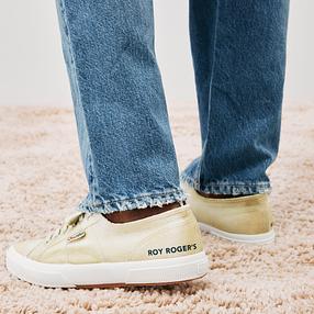 Sneaker Superga x Roy Roger's in Canvas / Verde