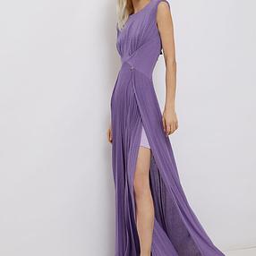 Abito Lungo Liu Jo con Scollo Dietro / Lilla